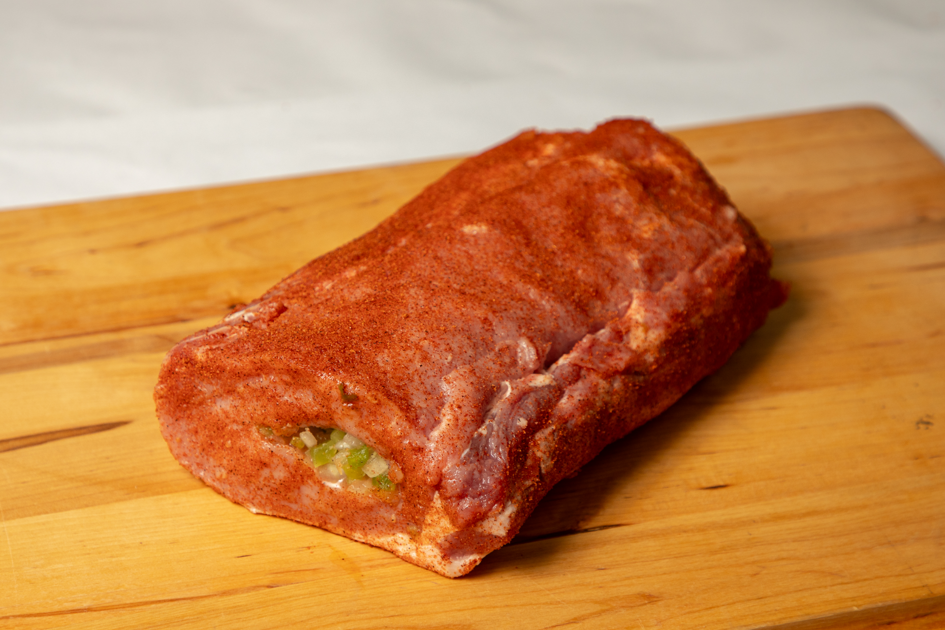 Stuffed Boneless Pork Loin